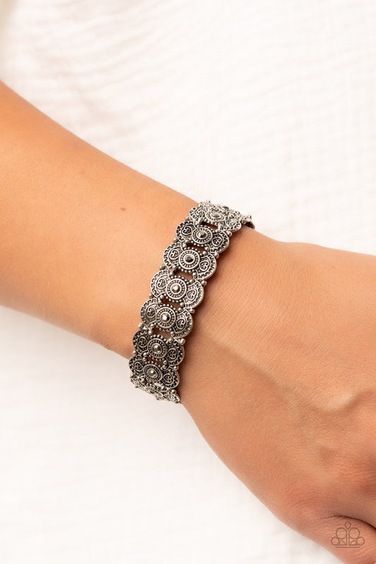 Rapturous Romance – Silver | Paparazzi Bracelet