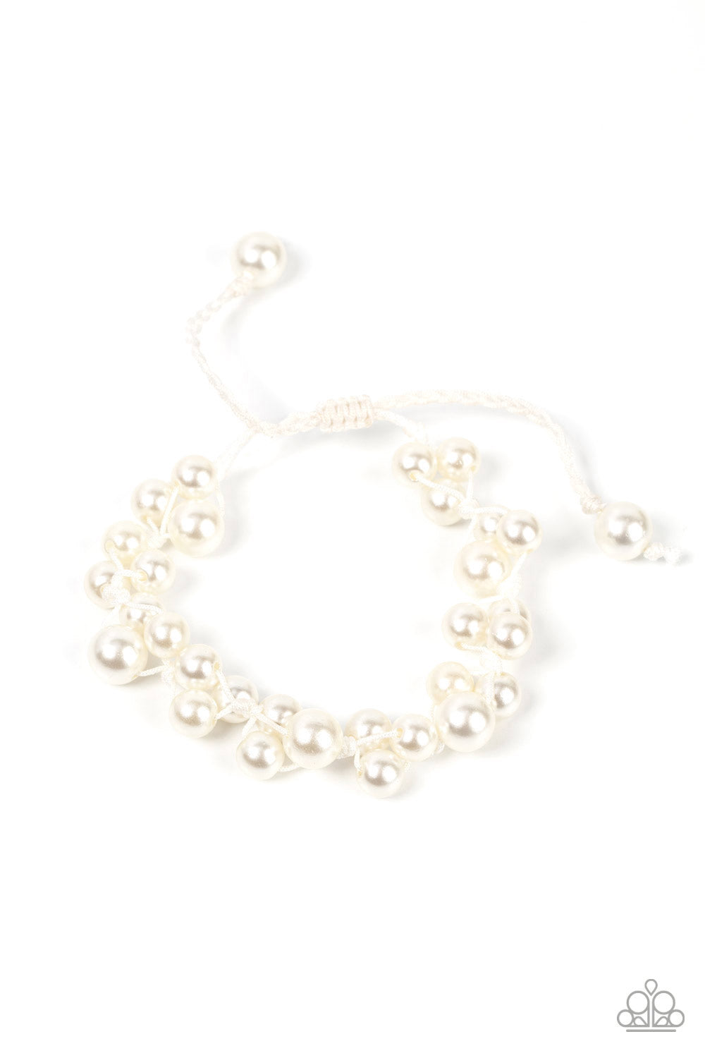 Vintage Versatility – White | Paparazzi Bracelet