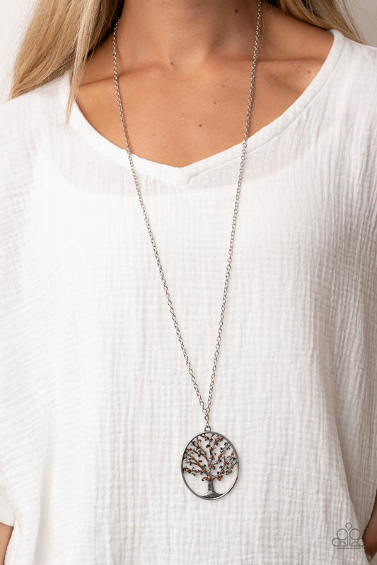 Autumn Abundance – Brown | Paparazzi Necklace