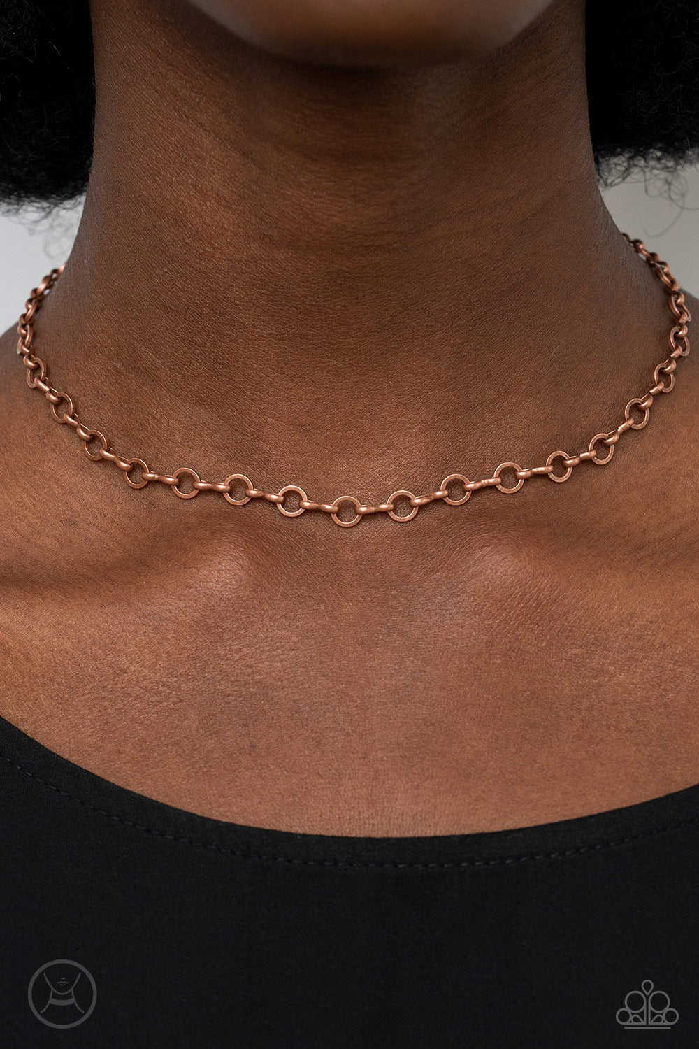Keepin it Chic Choker – Copper | Paparazzi Necklace