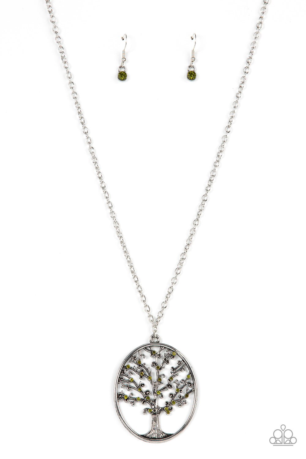 Autumn Abundance – Green | Paparazzi Necklace
