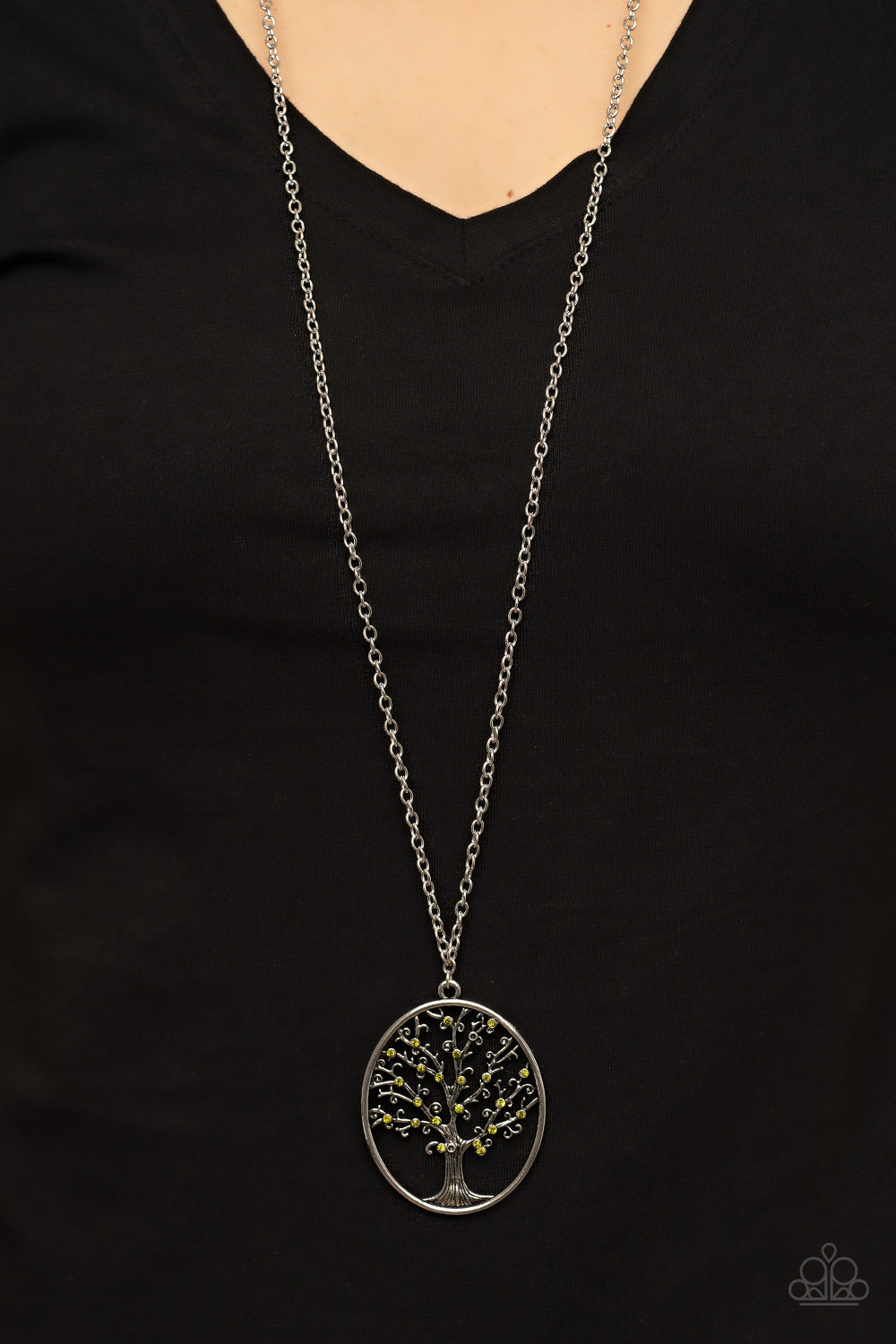 Autumn Abundance – Green | Paparazzi Necklace