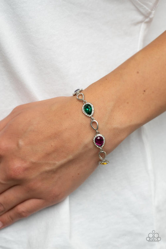 Timeless Teary | Paparazzi Bracelet