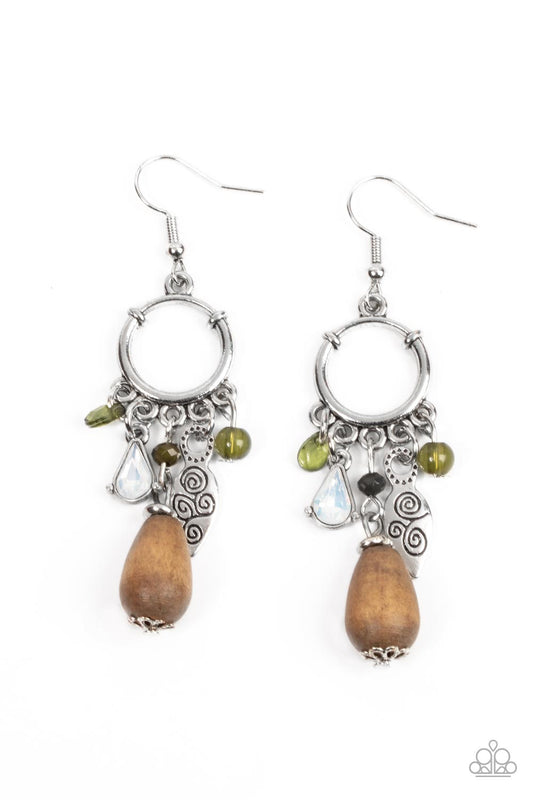 Bountiful Blessings – Green | Paparazzi Earrings