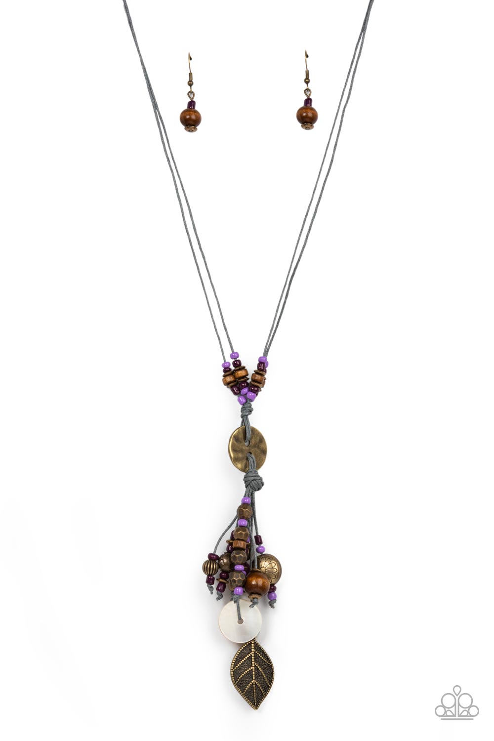 Knotted Keepsake – Purple | Paparazzi Necklace