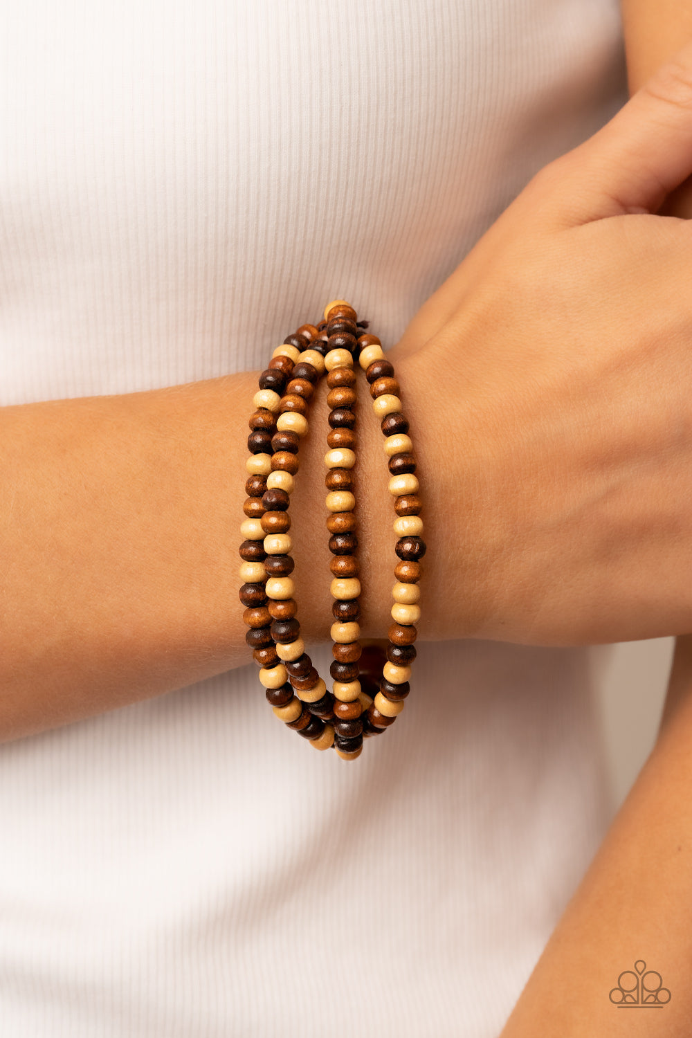 Oceania Oasis – Brown | Paparazzi Bracelet