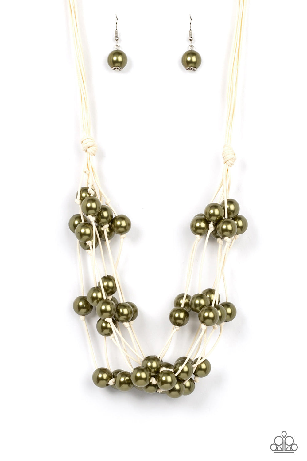 Yacht Catch – Green | Paparazzi Necklace