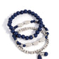 Redefined Romance – Blue | Paparazzi Bracelet