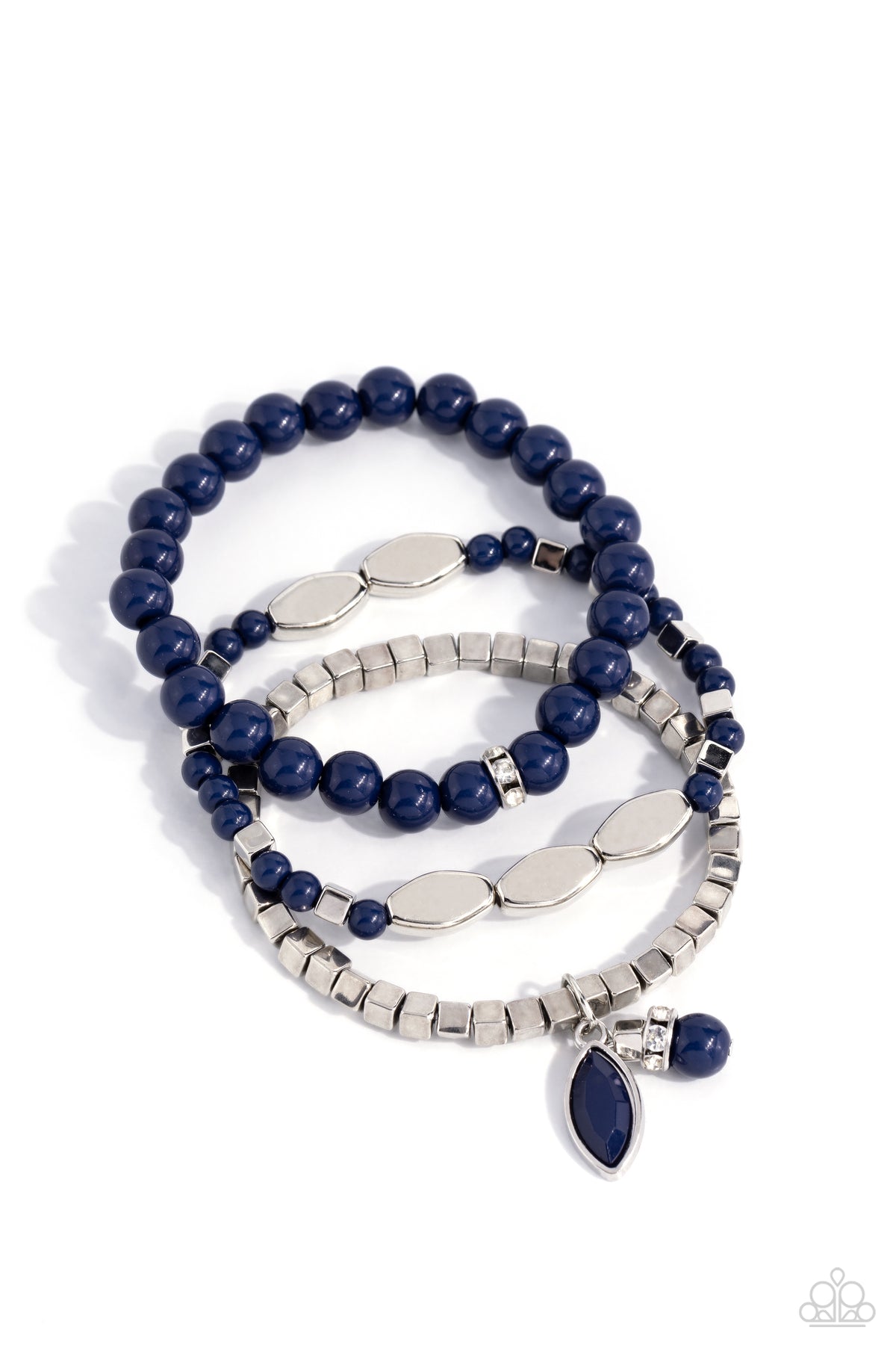 Redefined Romance – Blue | Paparazzi Bracelet