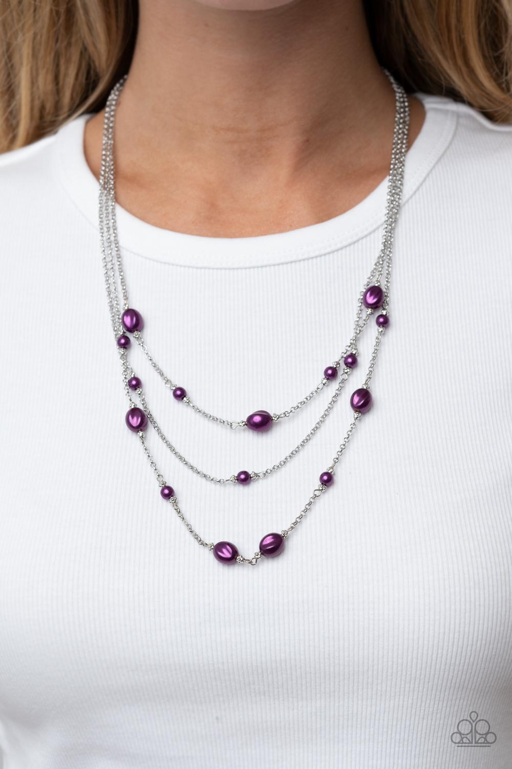 Pearlicious Pop – Purple | Paparazzi Necklace