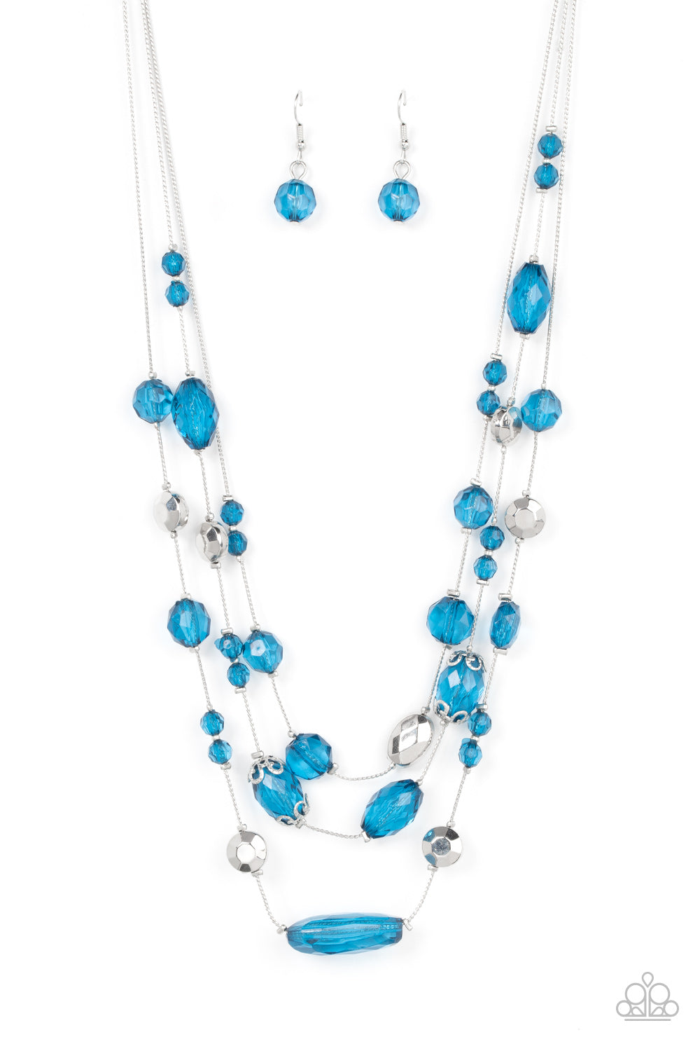 Prismatic Pose – Blue | Paparazzi Necklace