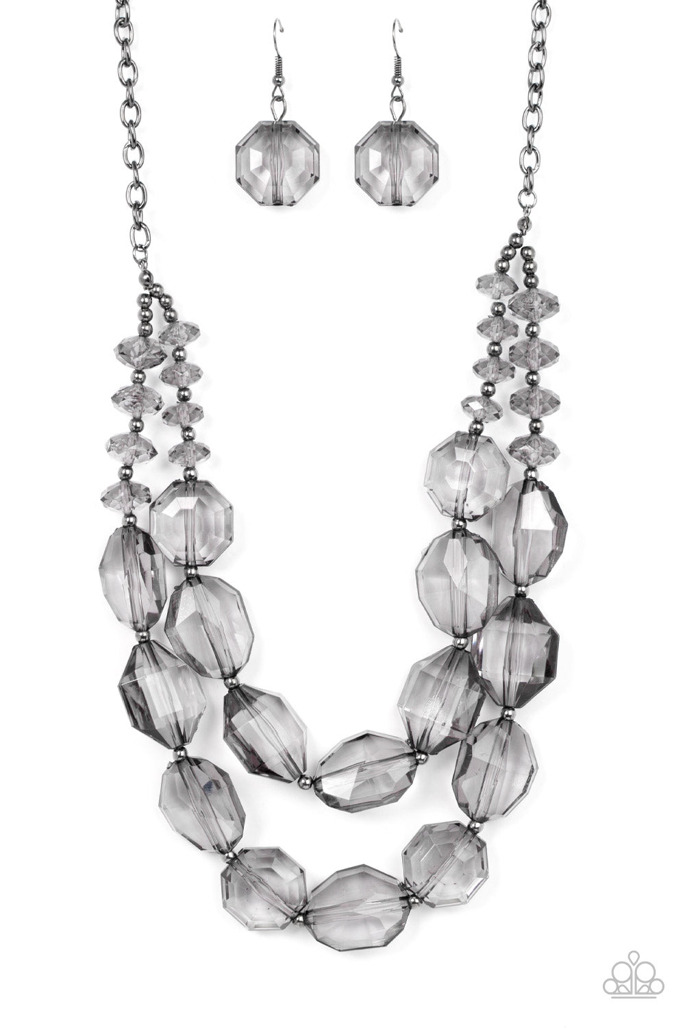 Icy Illumination – Black | Paparazzi Necklace