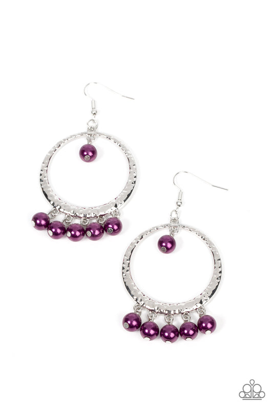 Luscious Luxury – Purple | Paparazzi Earrings