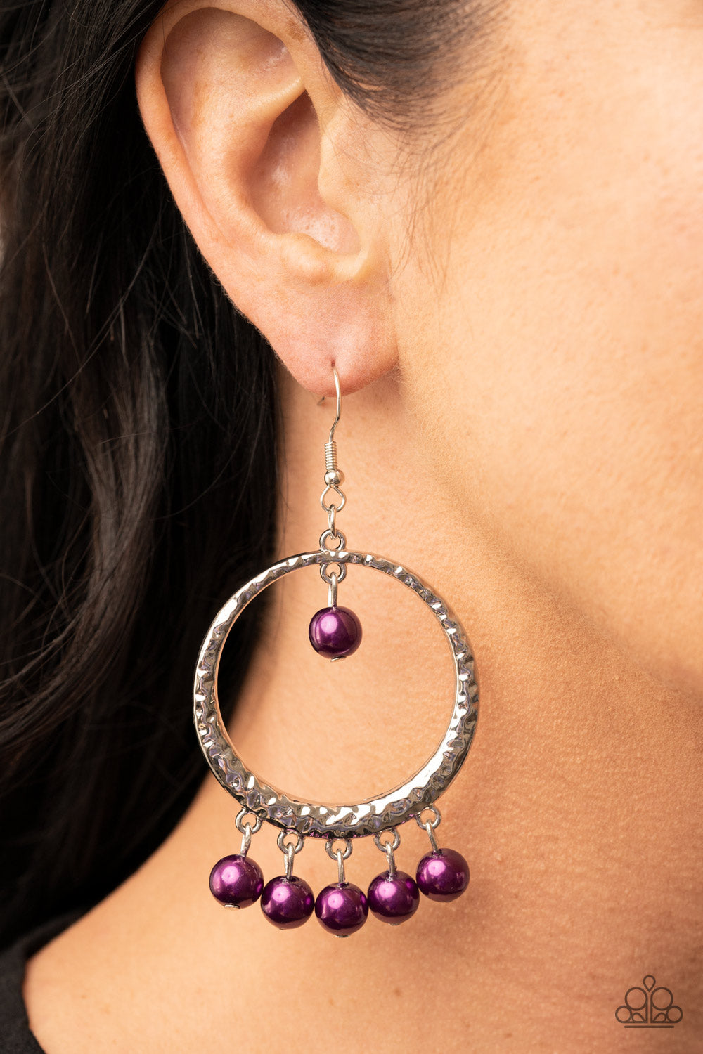 Luscious Luxury – Purple | Paparazzi Earrings