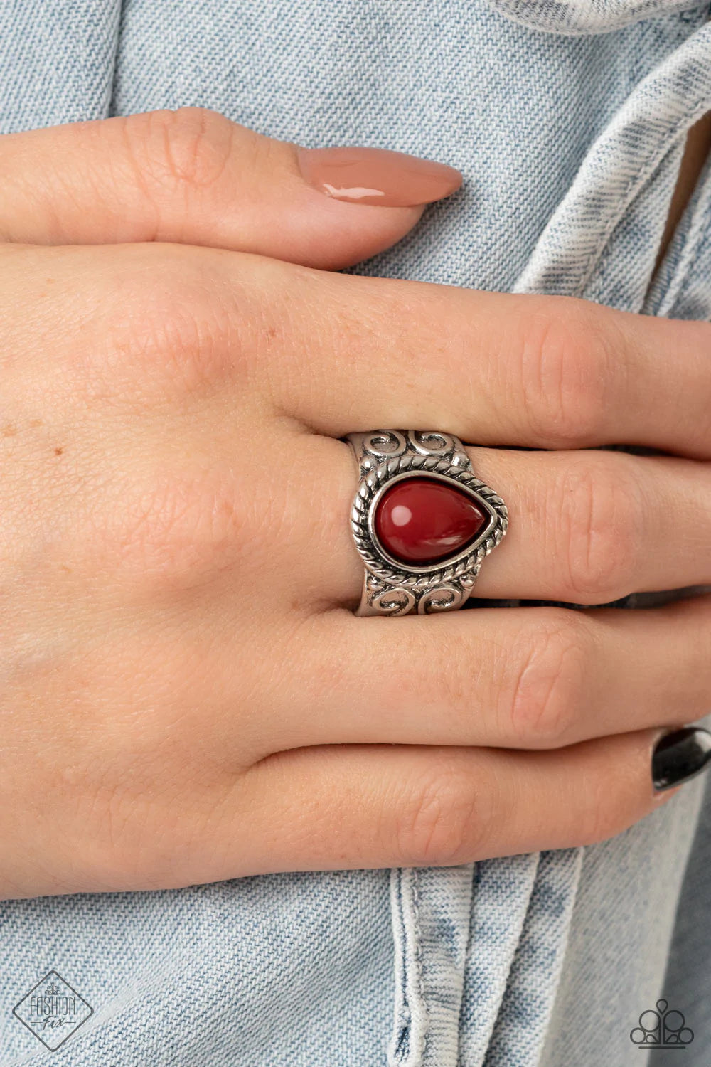Maritime Mirage – Red | Paparazzi Necklace