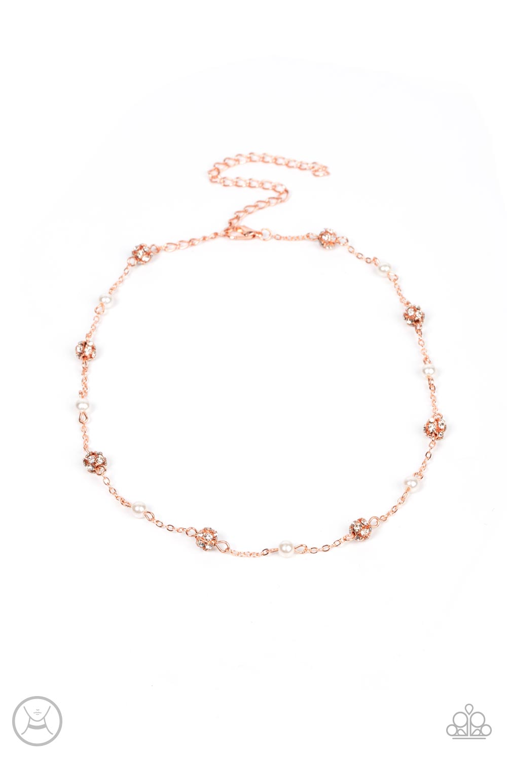 Rumored Romance Choker – Copper | Paparazzi Necklace