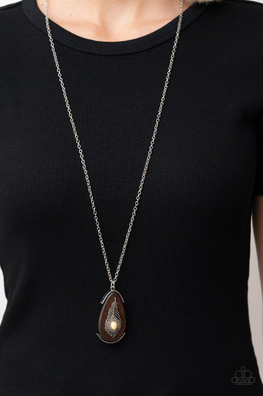 Personal FOWL – Yellow | Paparazzi Necklace