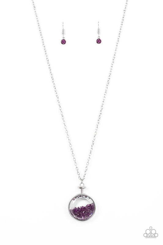 Twinkly Treasury – Purple | Paparazzi Necklace