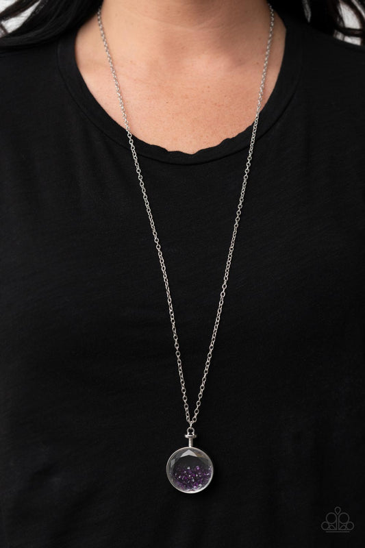 Twinkly Treasury – Purple | Paparazzi Necklace