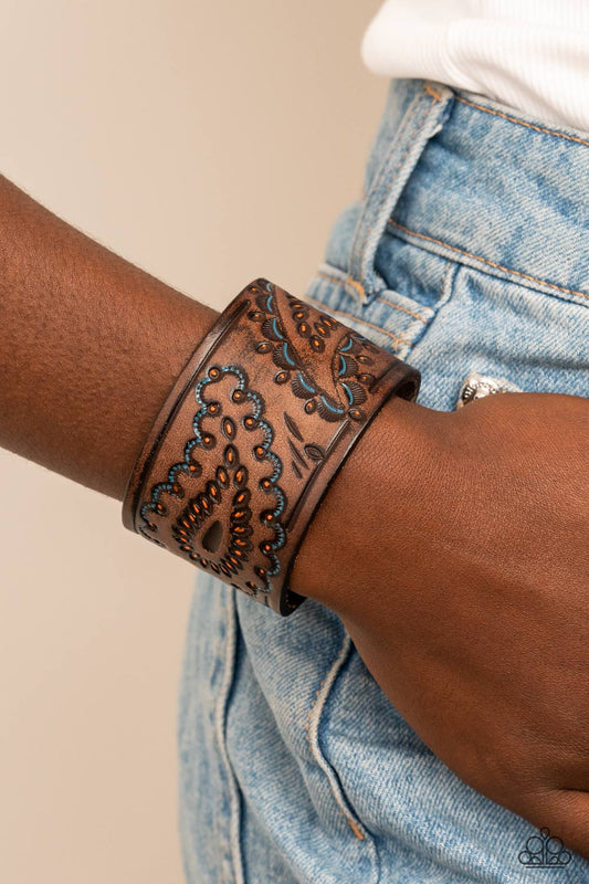 Paisley Pioneer Multi – Brown | Paparazzi Bracelet