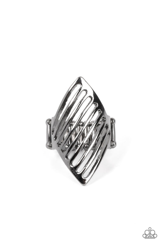 I Just Need to Vent – Black | Paparazzi Ring