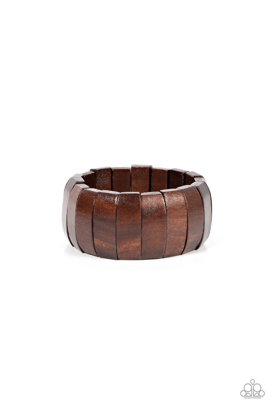 Island Grind – Brown | Paparazzi Bracelet