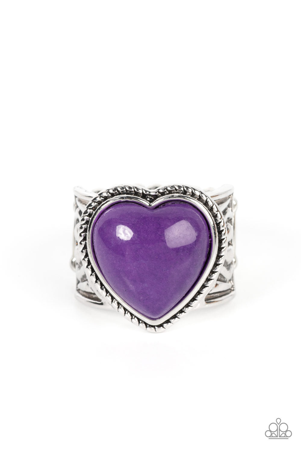 Stone Age Admirer – Purple | Paparazzi Ring