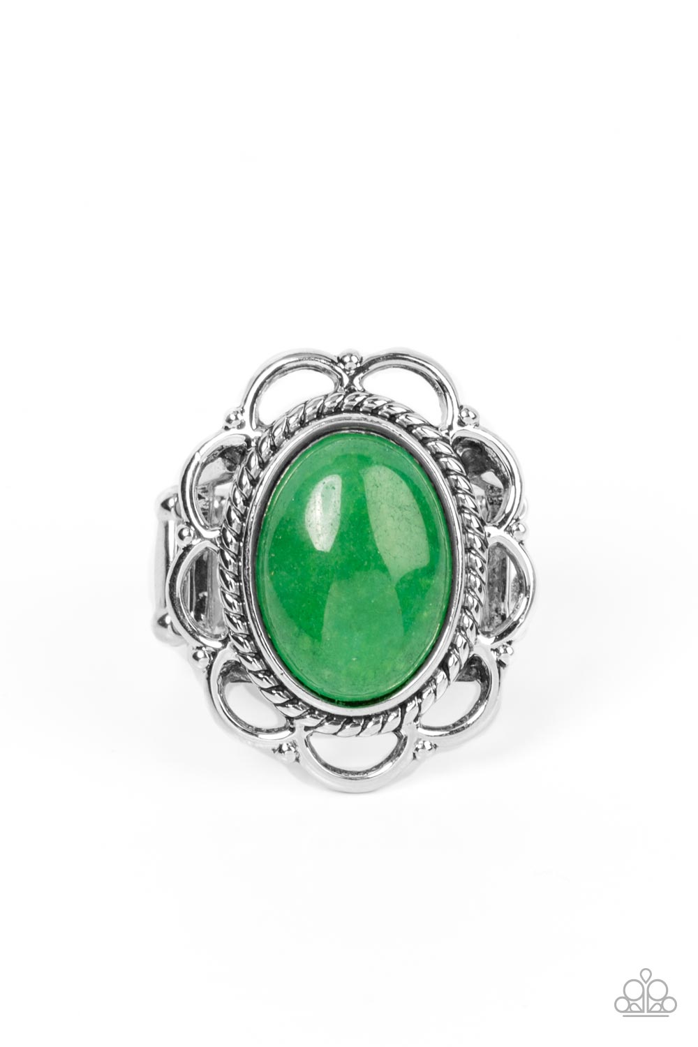 Gemstone Eden – Green | Paparazzi Ring