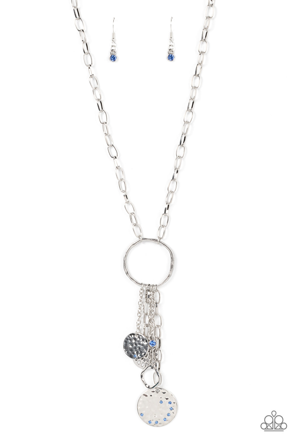 Trinket Twinkle – Blue | Paparazzi Necklace