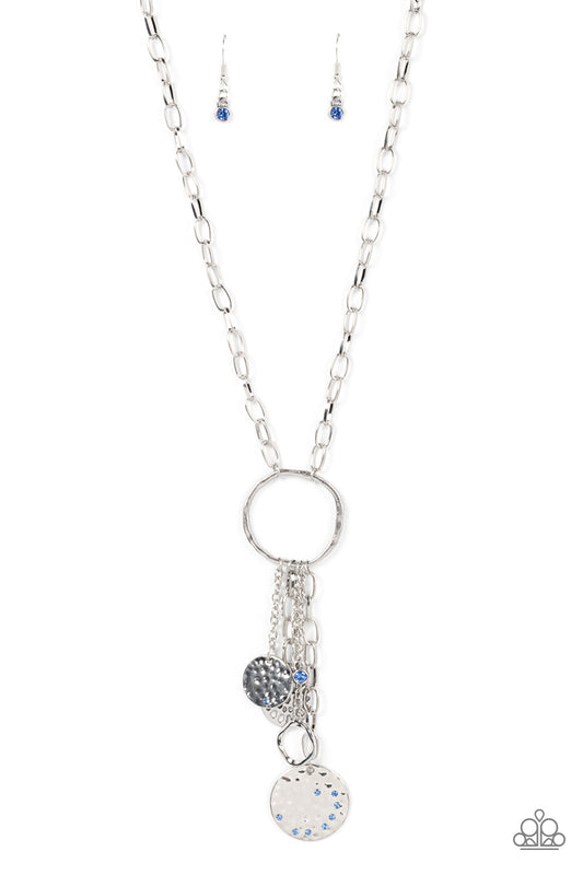 Trinket Twinkle – Blue | Paparazzi Necklace