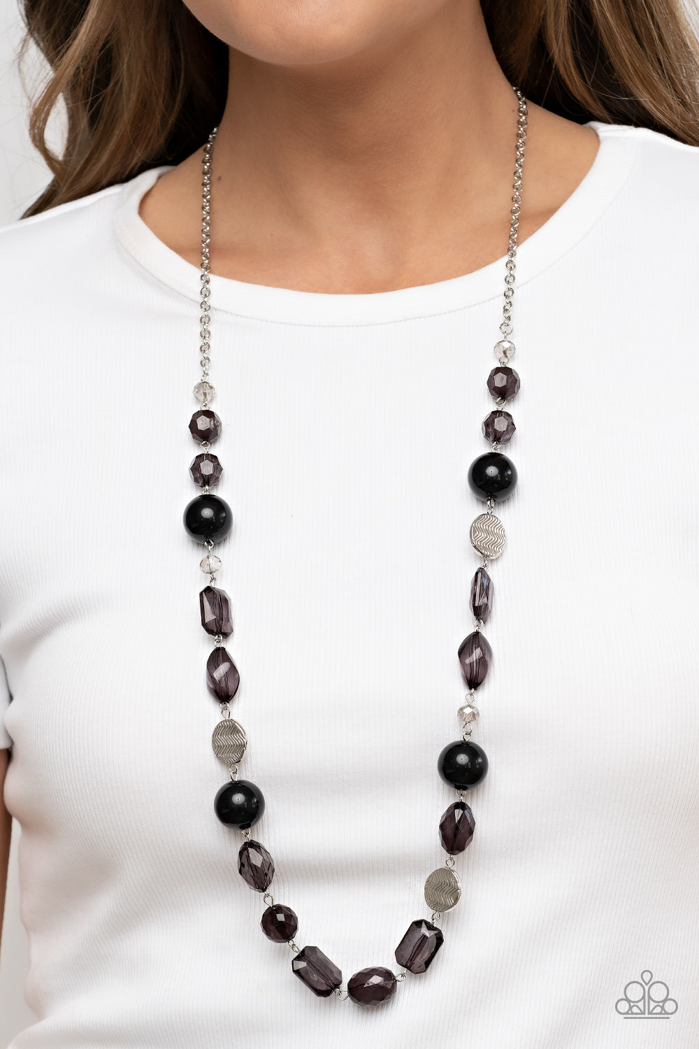 Timelessly Tailored – Black | Paparazzi Necklace