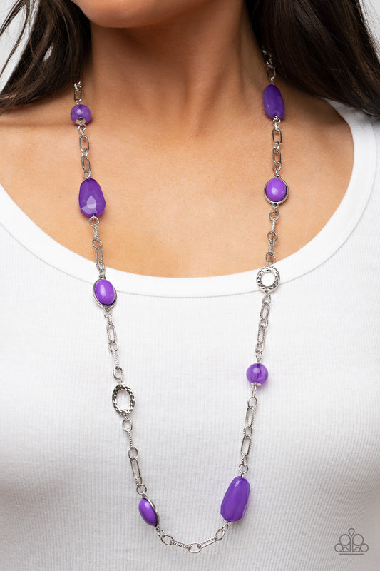 Barcelona Bash – Purple | Paparazzi Necklace