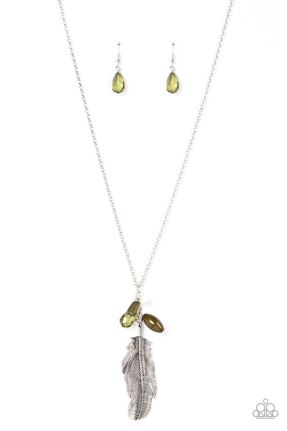 Off the FLOCK – Green | Paparazzi Necklace