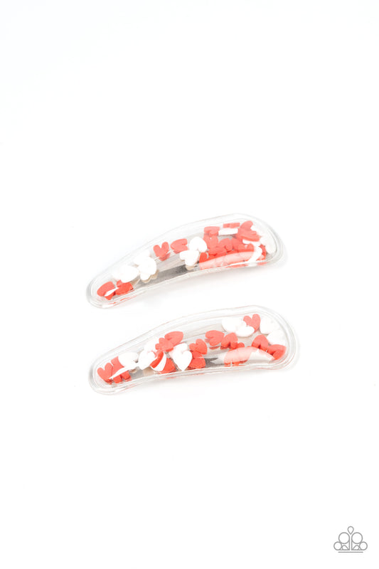 What a Sweetheart – Red | Paparazzi Hair Clips
