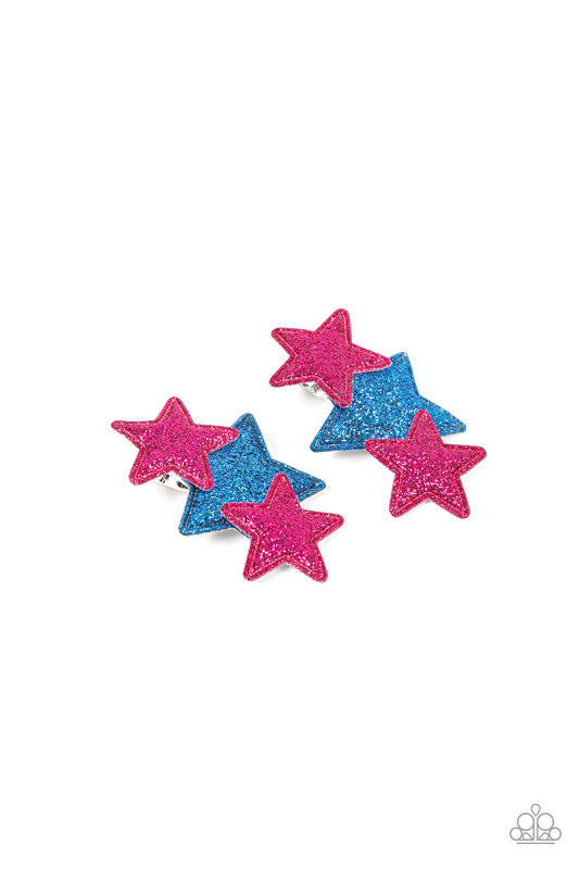 Starry Seamstress – Multi | Paparazzi Hair Clips