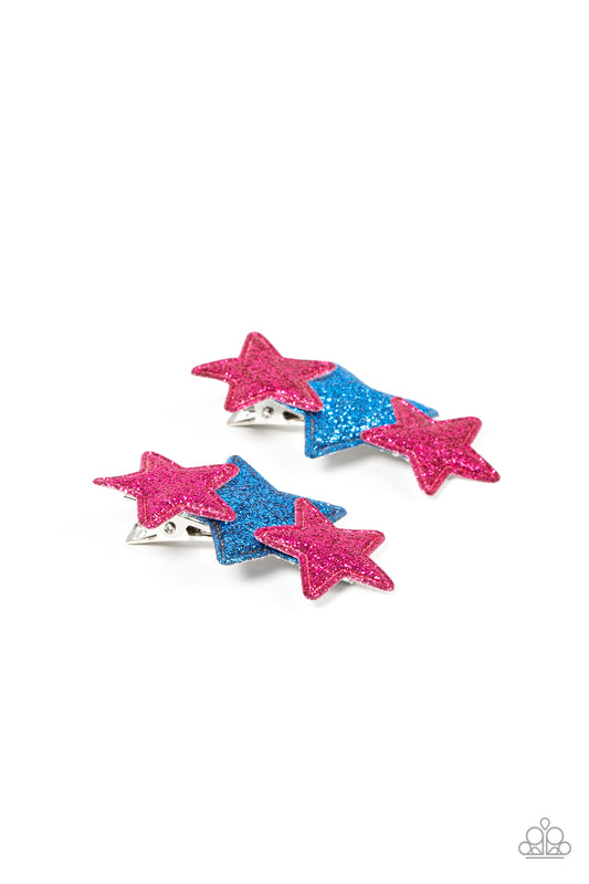 Starry Seamstress – Multi | Paparazzi Hair Clips