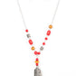 Watch Me Fly – Red | Paparazzi Necklace