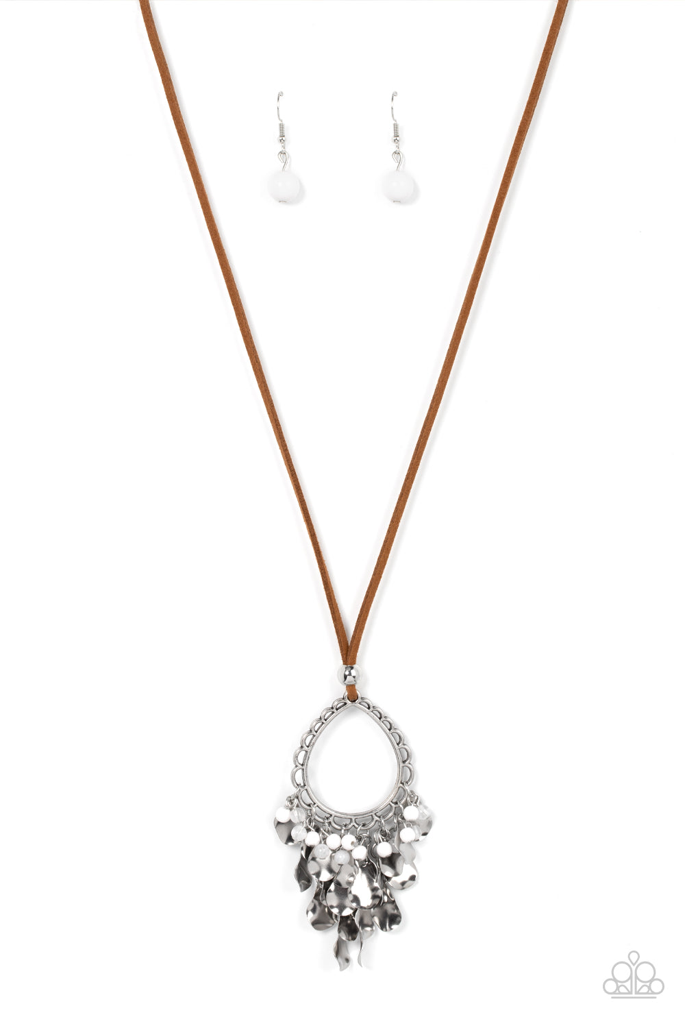 Paradise Pageantry – White | Paparazzi Necklace