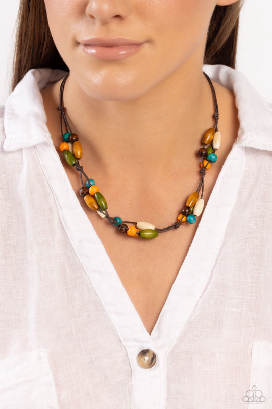 Outback Epic without – Multi | Paparazzi Necklace