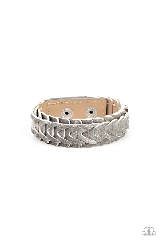 Western Nomad – Silver | Paparazzi Bracelet
