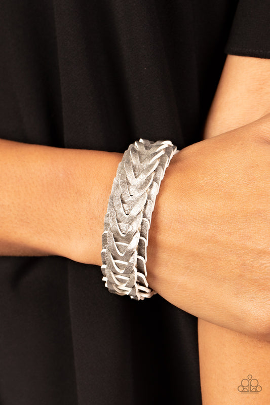 Western Nomad – Silver | Paparazzi Bracelet