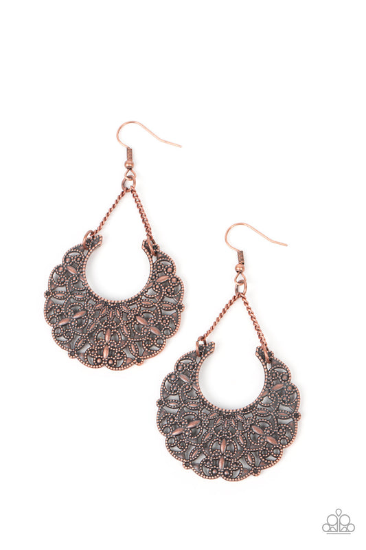 Country Cornucopia – Copper | Paparazzi Earrings