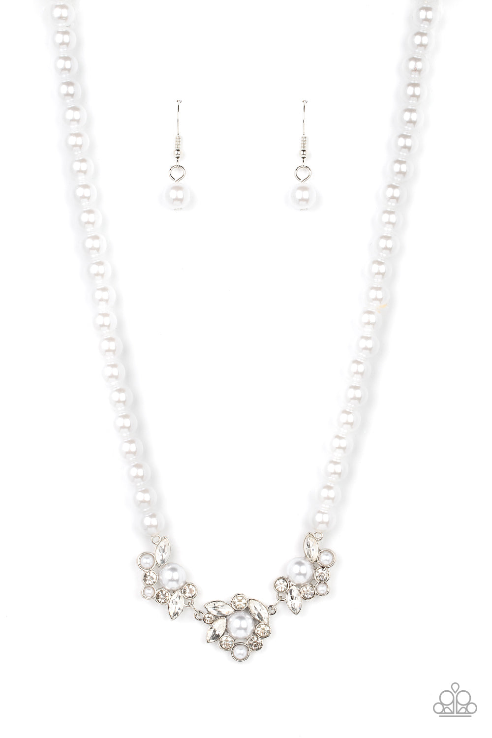 Royal Renditions – White | Paparazzi Necklace