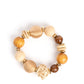 Happily Homespun – Brown | Paparazzi Bracelet