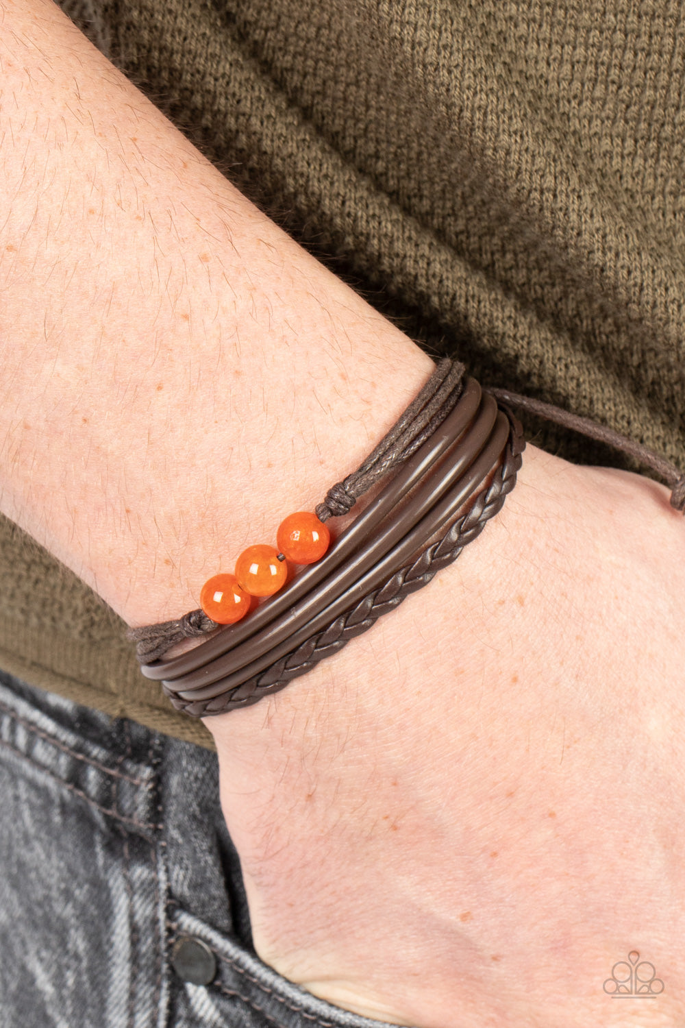 Rest Easy – Orange | Paparazzi Bracelet