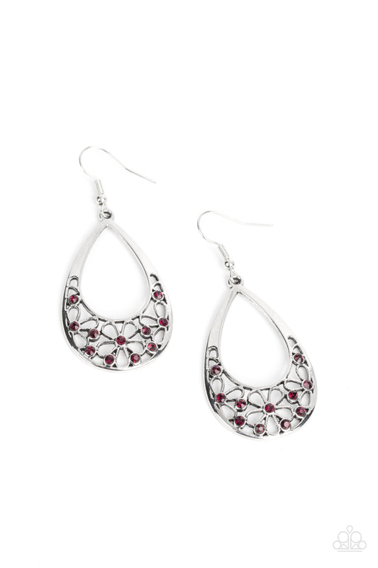 Terrace Trinket – Purple | Paparazzi Earrings