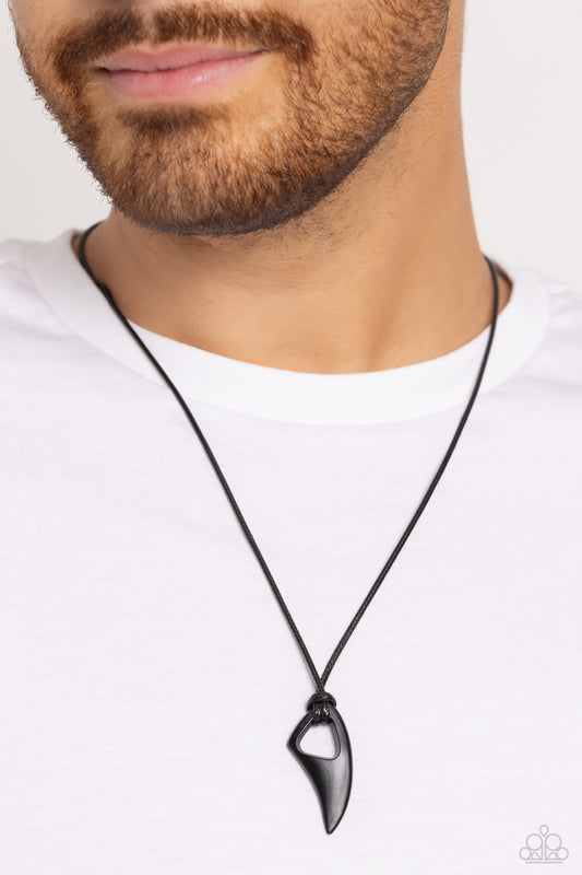 Summer Shark – Black | Paparazzi Necklace