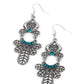 Galapagos Gala – Blue | Paparazzi Earrings