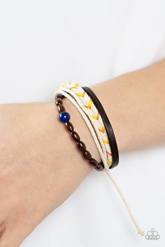 Hipster Hideaway – Blue | Paparazzi Bracelet