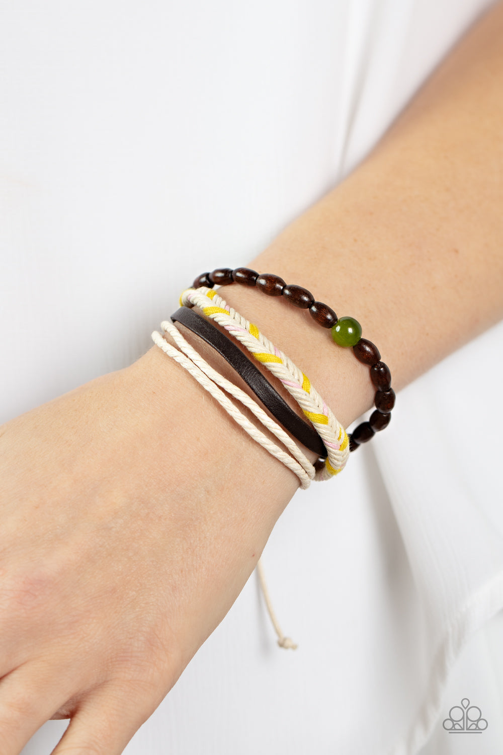Hipster Hideaway Hair – Green | Paparazzi Bracelet